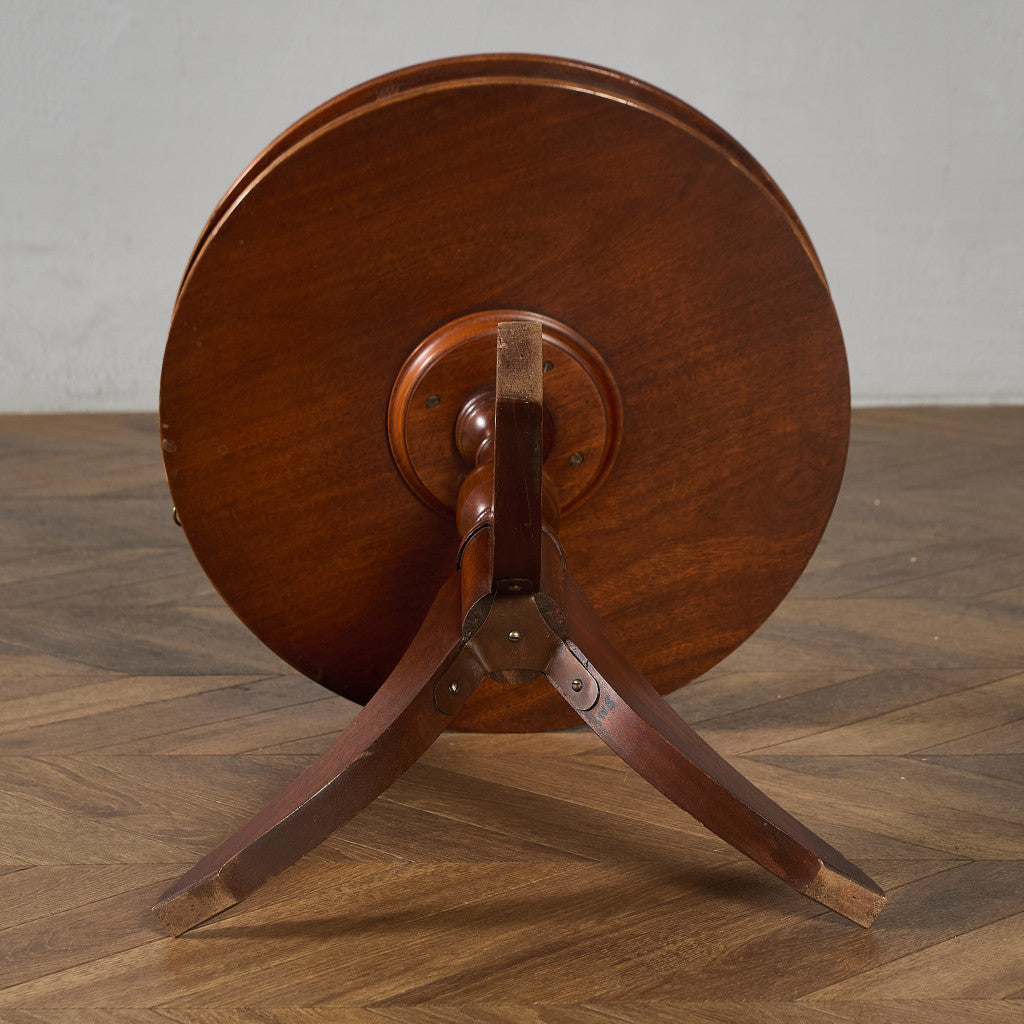 英国 クラシック リージェンシー様式 ドラムテーブル #97308