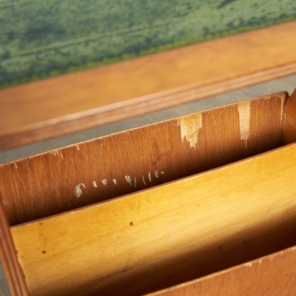 英国クラシック マガジンラック / サイドテーブル #85326