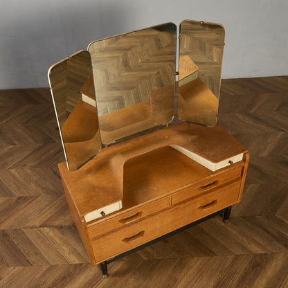 Chinese white ヴィンテージ ドレッシングチェスト ドレッサー 初期ゴールドラベル