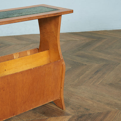 英国クラシック マガジンラック / サイドテーブル #85326