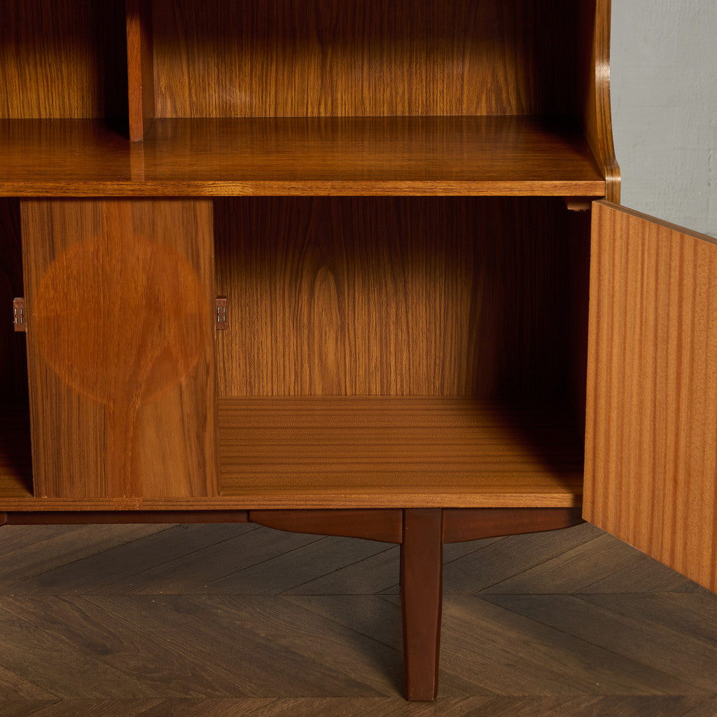 英国 ヴィンテージ キャビネット 本棚