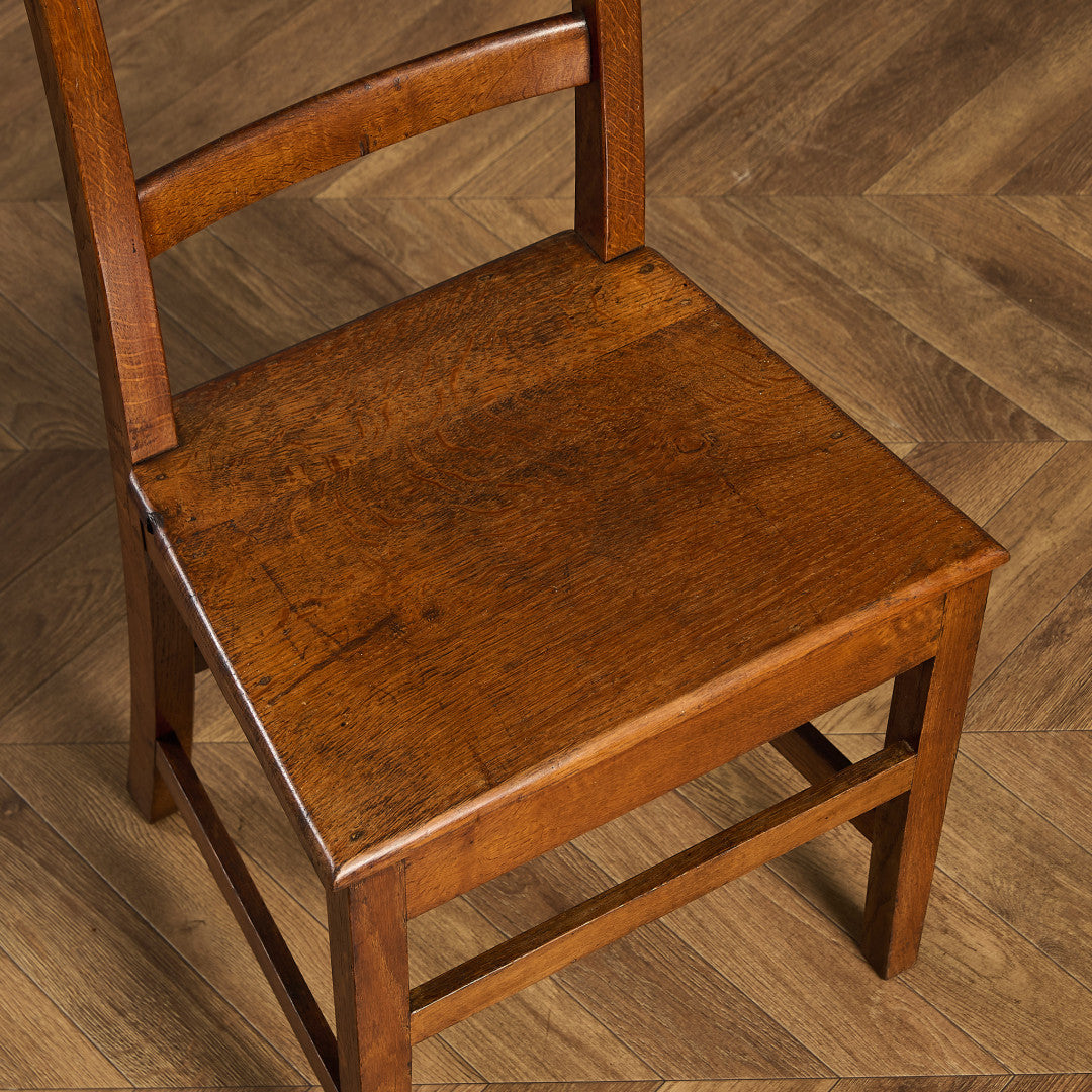 英国 アンティーク チャーチチェア