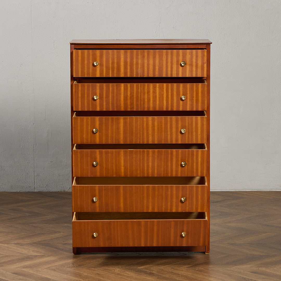 英国 ヴィンテージ 6段 トール チェスト #97110 – camori ヴィンテージ