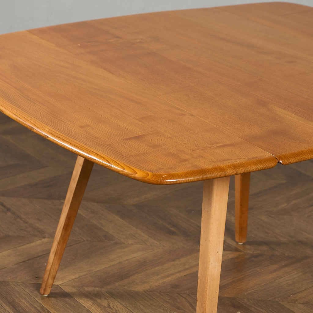 ヴィンテージ レクタングル ドロップリーフ ダイニングテーブル 492