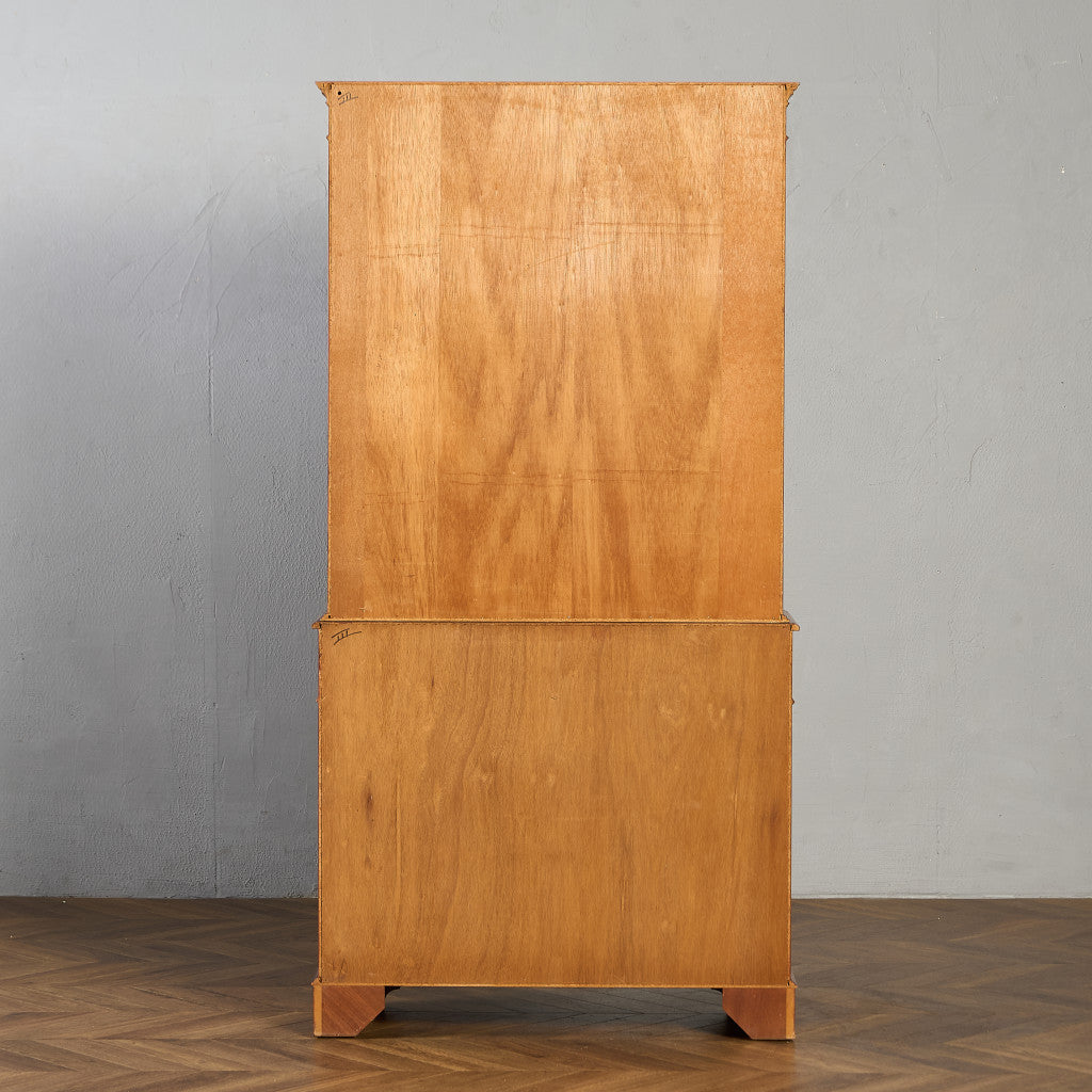 英国 クラシック エドワーディアン ブックケース 食器棚