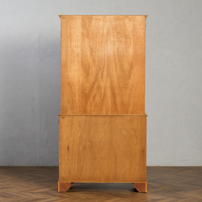 英国 クラシック エドワーディアン ブックケース 食器棚