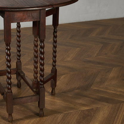 英国 クラシック ドロップリーフ ゲートレッグテーブル #97309