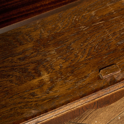 英国 クラシック オーク材 ブックケース