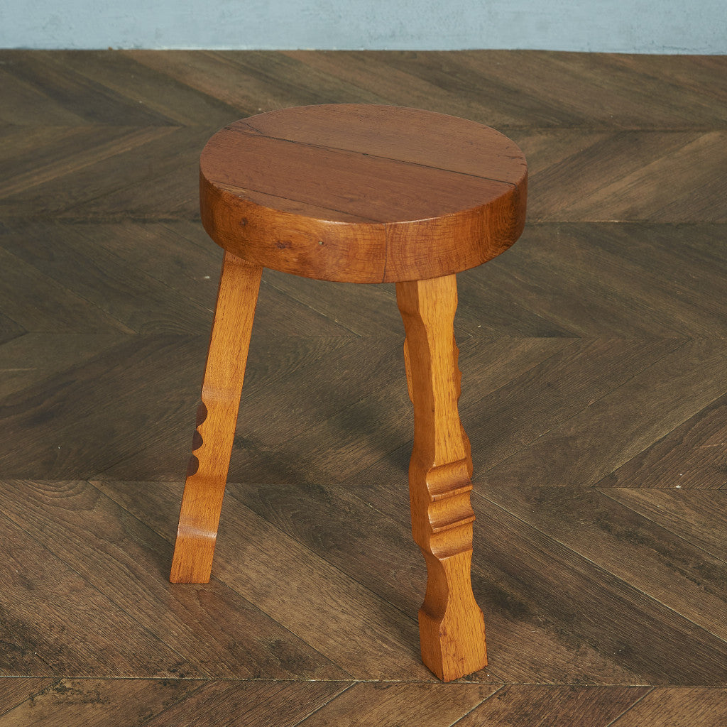 British antique milking stool #81935