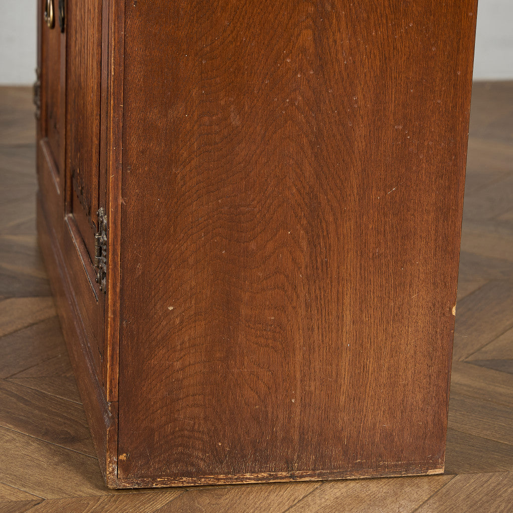 Old Charm オーク材 ビューローブックケース