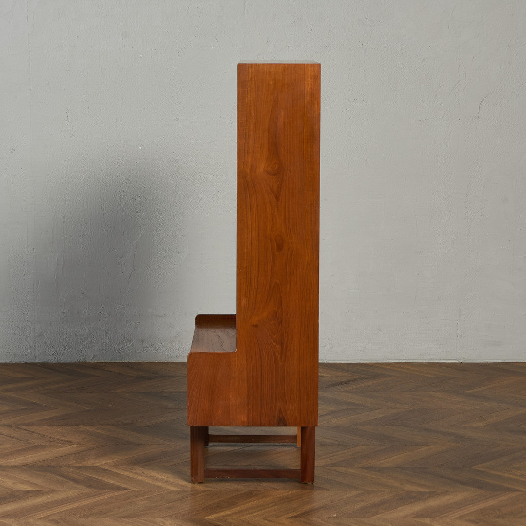 ヴィンテージ ガラス キャビネット 本棚