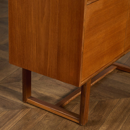 ヴィンテージ ガラスキャビネット