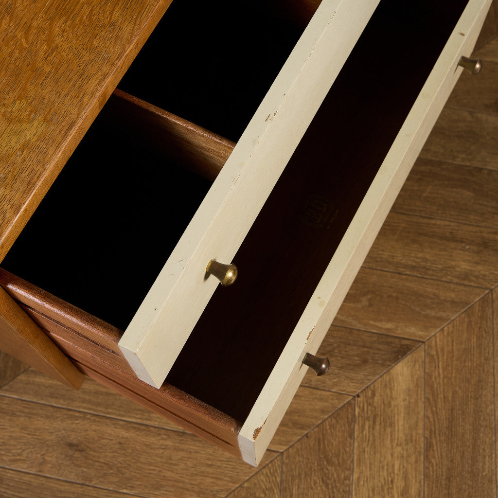 Chinese white ヴィンテージ ドレッシングチェスト 初期ゴールドラベル