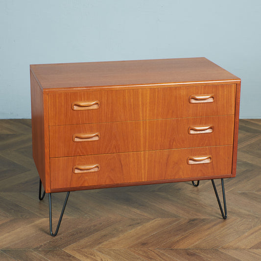 Fresco 3段チェスト/カスタム アイアンレッグ