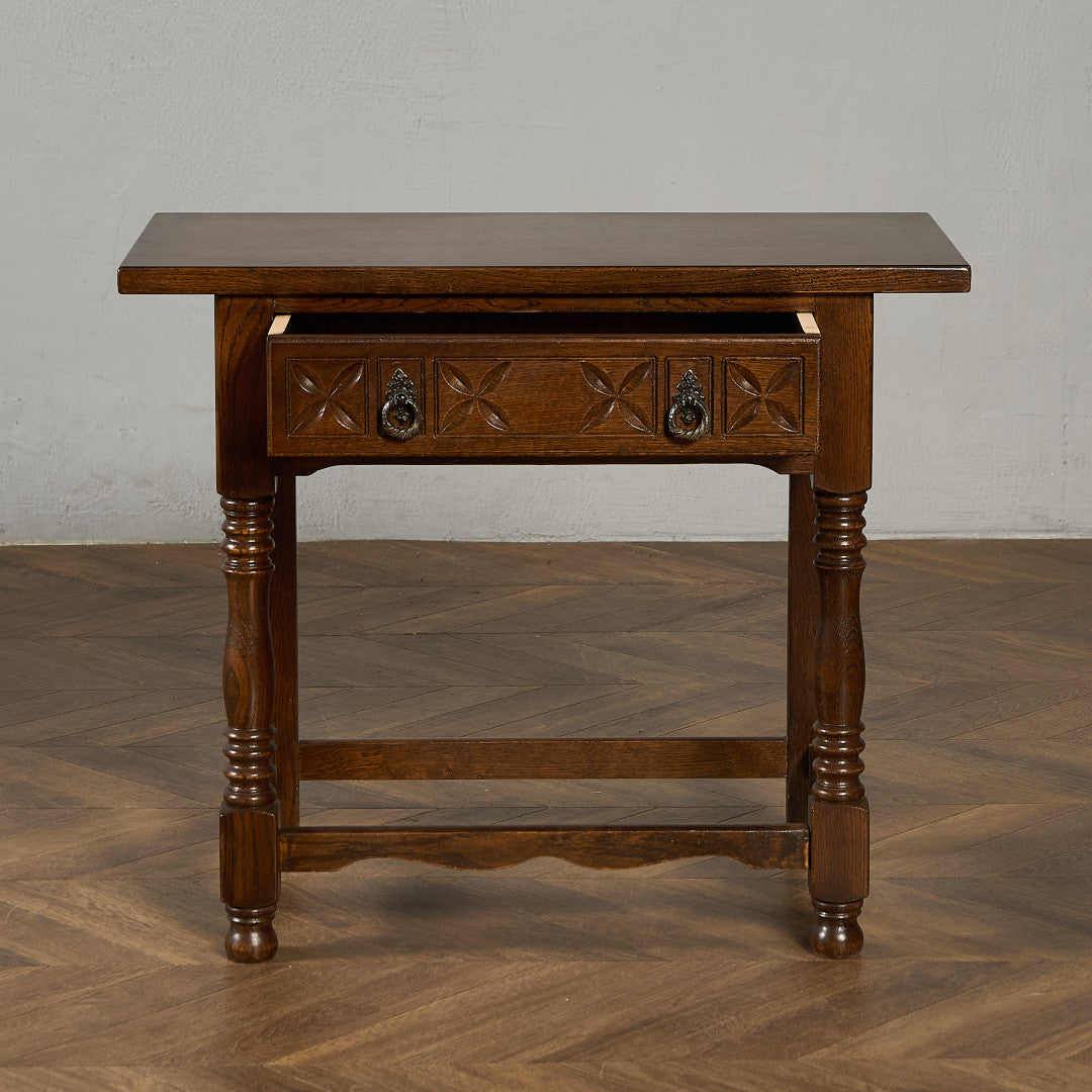 英国 クラシック オーク材 サイドテーブル #97113 – camori