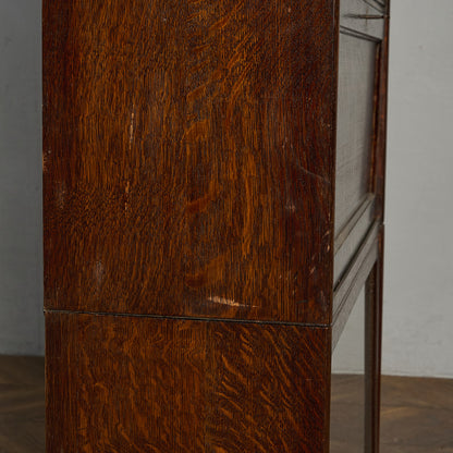 英国 クラシック スタッキング ビューロー ブックケース