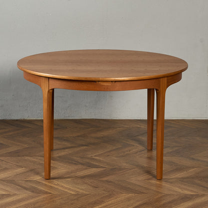 エクステンション ラウンド ダイニングテーブル