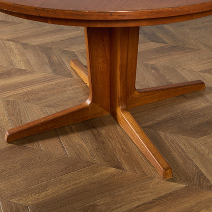 バンハード・ペダーセンアンドサン Bernhard. Pedersen & Son ヴィンテージ エクステンション ダイニングテーブル #89649