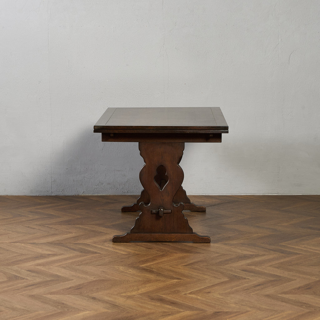 英国 クラシック ドローリーフ ダイニングテーブル