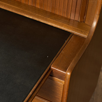 英国 ヴィンテージ 蛇腹扉 ライティングビューロー