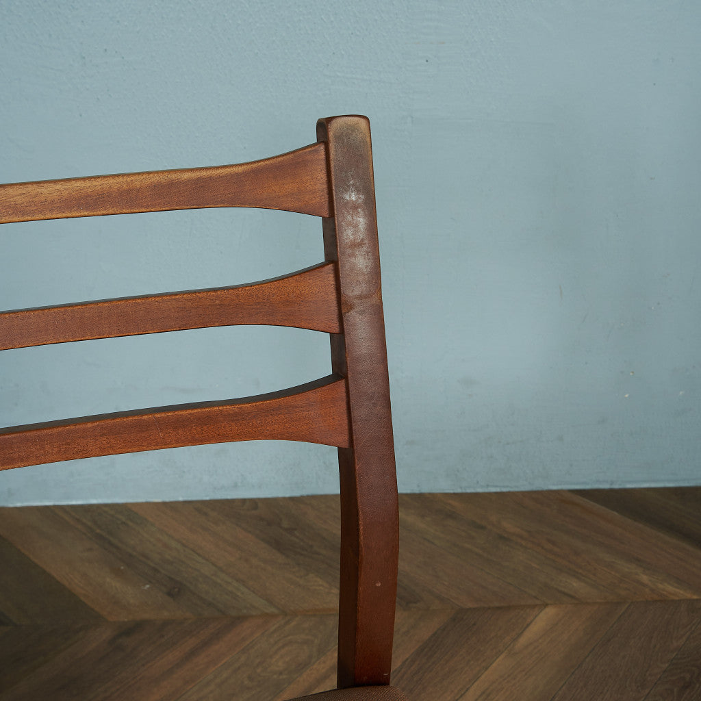 ヴィンテージ ダイニングチェア / 座面張替え済み (LUUM)