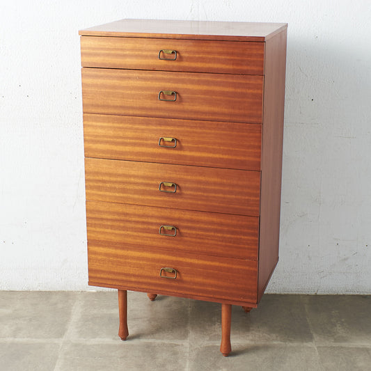 ヴィンテージ 6段 ハイチェスト