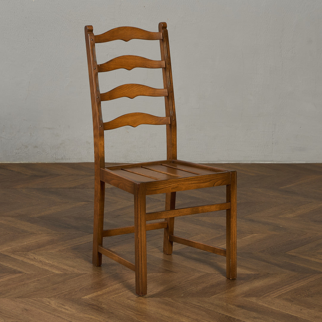 ラダーバックチェア (715) ラウンドゴールドラベル