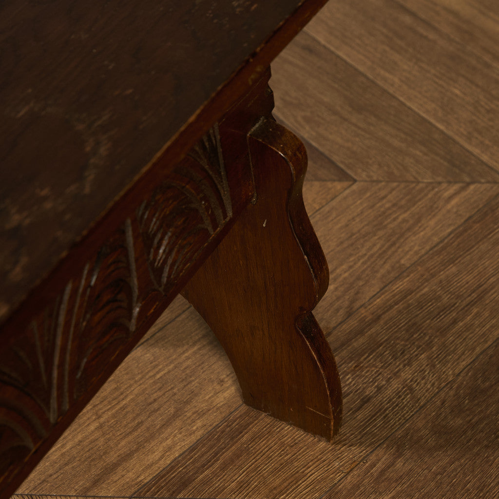 英国 クラシック 収納付 サイドテーブル