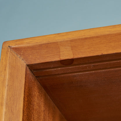 ヴィンテージ ガラスキャビネット