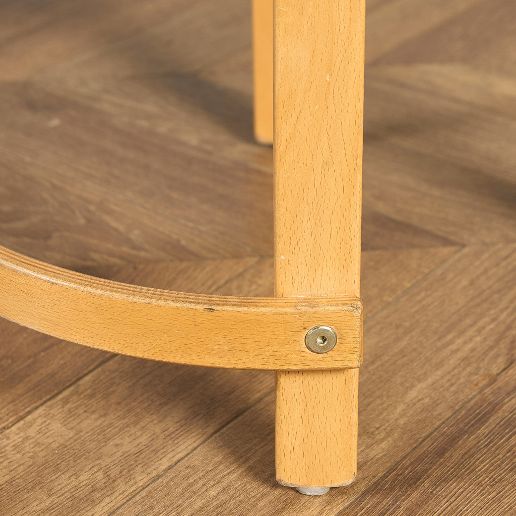 デンマーク LEIKA ヴィンテージ ベントウッド スツール