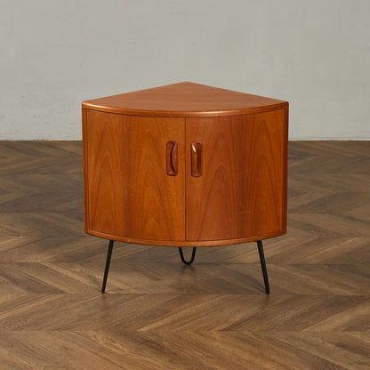 Fresco コーナーキャビネット 3点セット カスタム アイアン ヘアピンレッグ