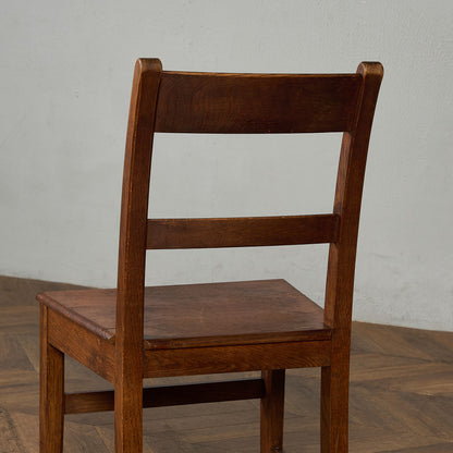 英国 アンティーク チャーチチェア