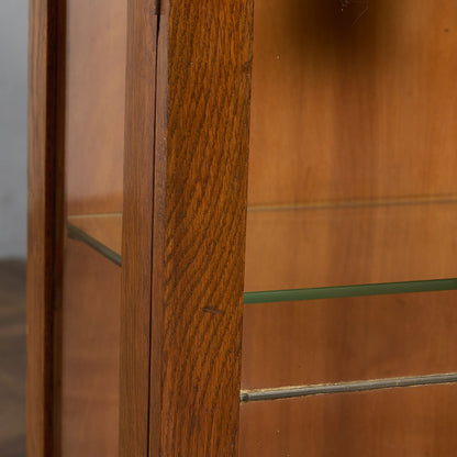 英国 クラシック キュリオケース 飾り棚 #90094