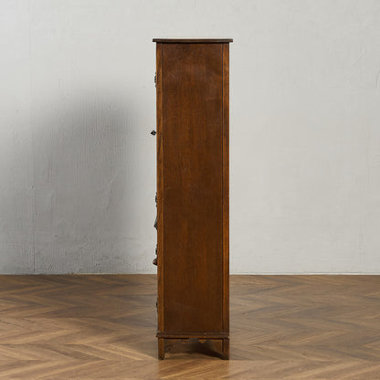 英国 クラシック オーク材 ブックケース