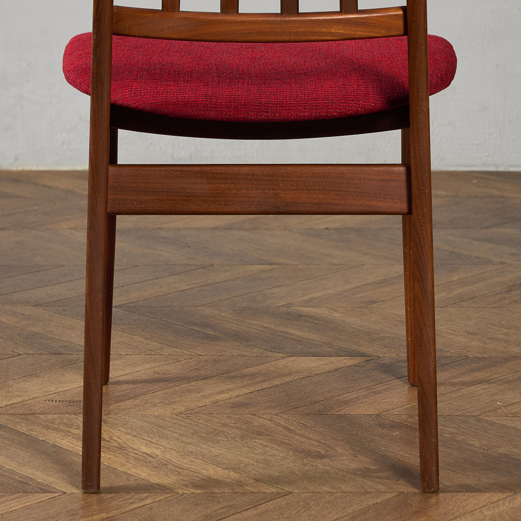 ヴィンテージ スラットバックチェア 座面張替え済み