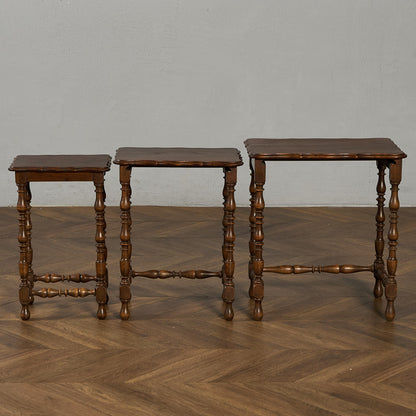 英国 クラシック オーク ネストテーブル