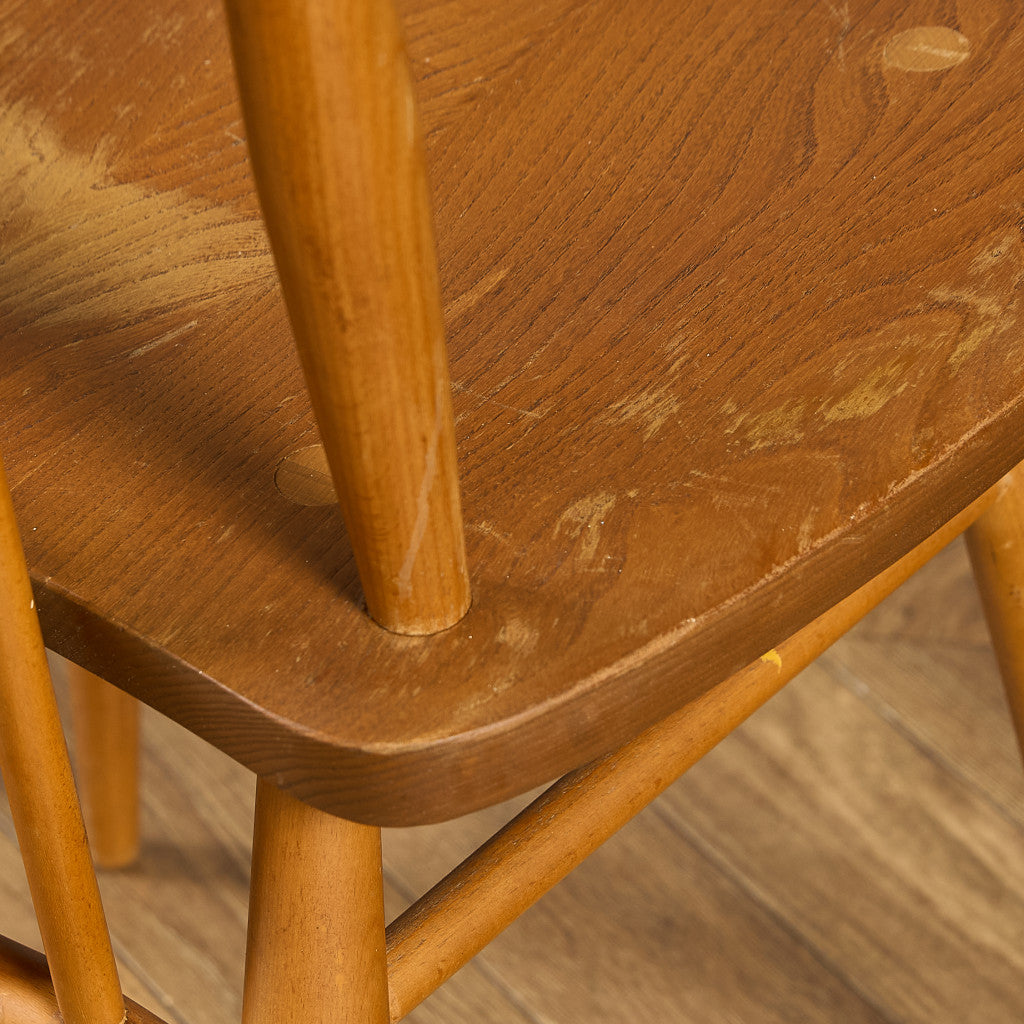 ヴィンテージ スティックバック ハイバックチェア ゴールドラベル