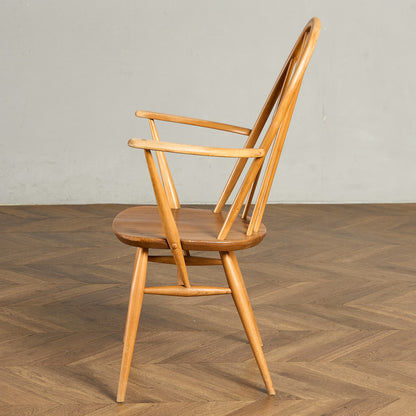 アーコール ERCOL ヴィンテージ クエーカー アームチェア ブルーラベル #94157