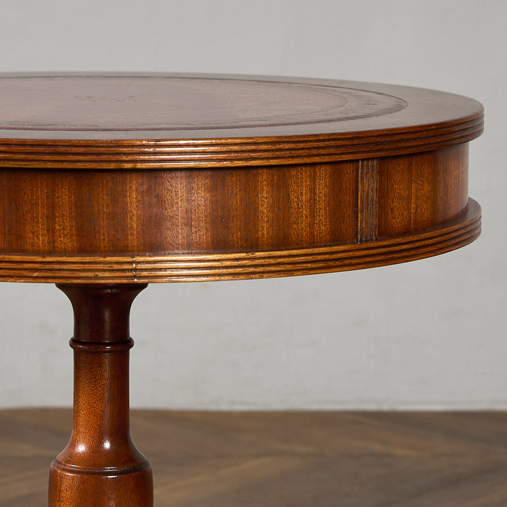 英国 クラシック リージェンシー様式 ドラムテーブル #97308