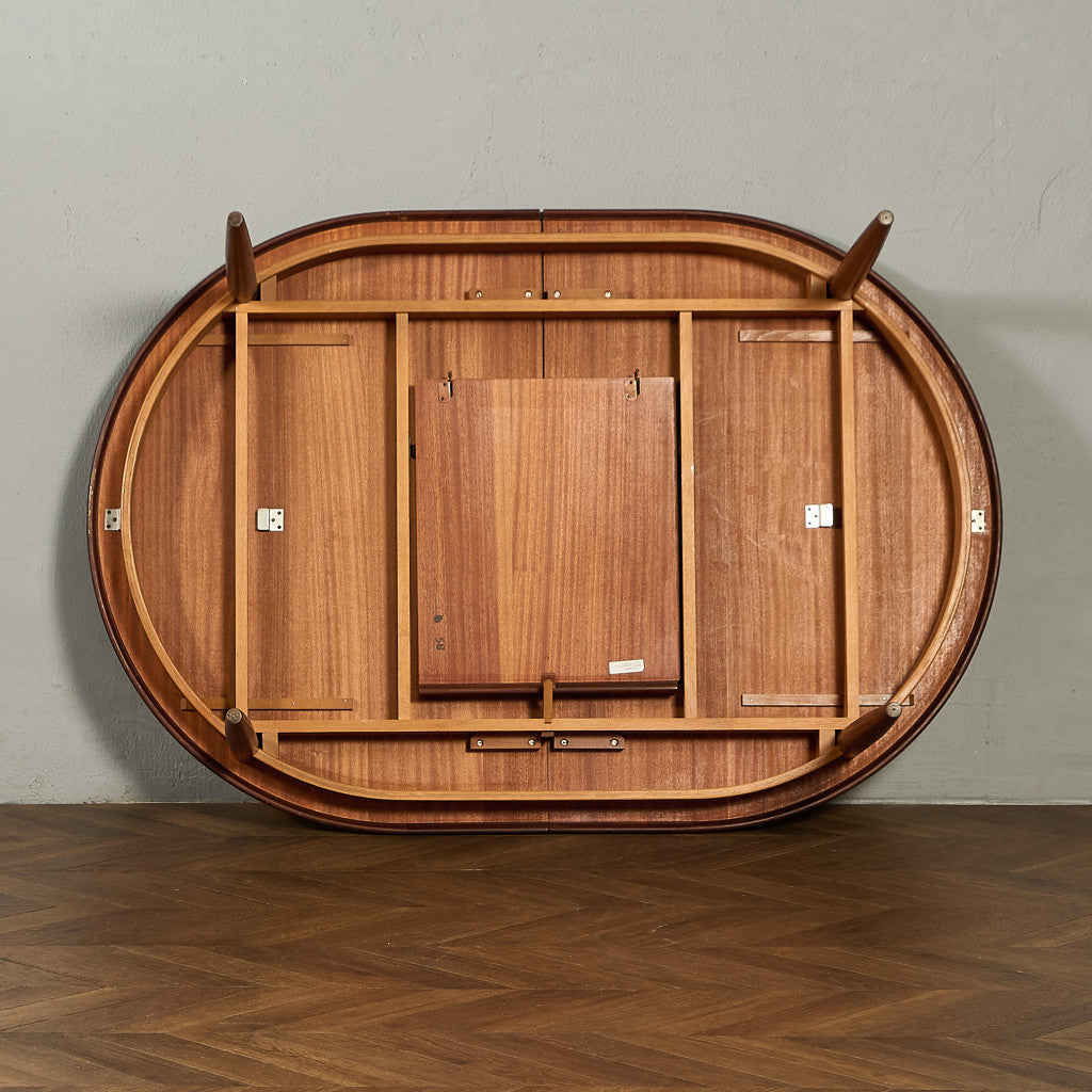 ヴィンテージ エクステンション オーバルダイニングテーブル