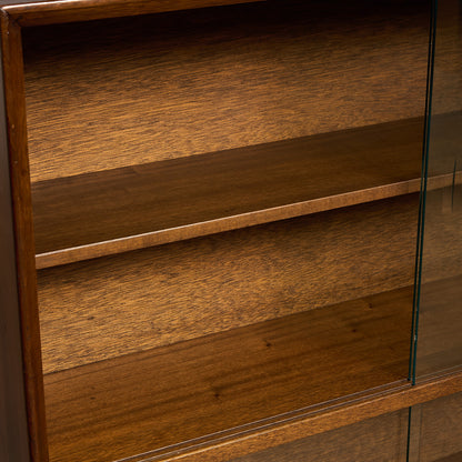 ヴィンテージ ガラスキャビネット 本棚