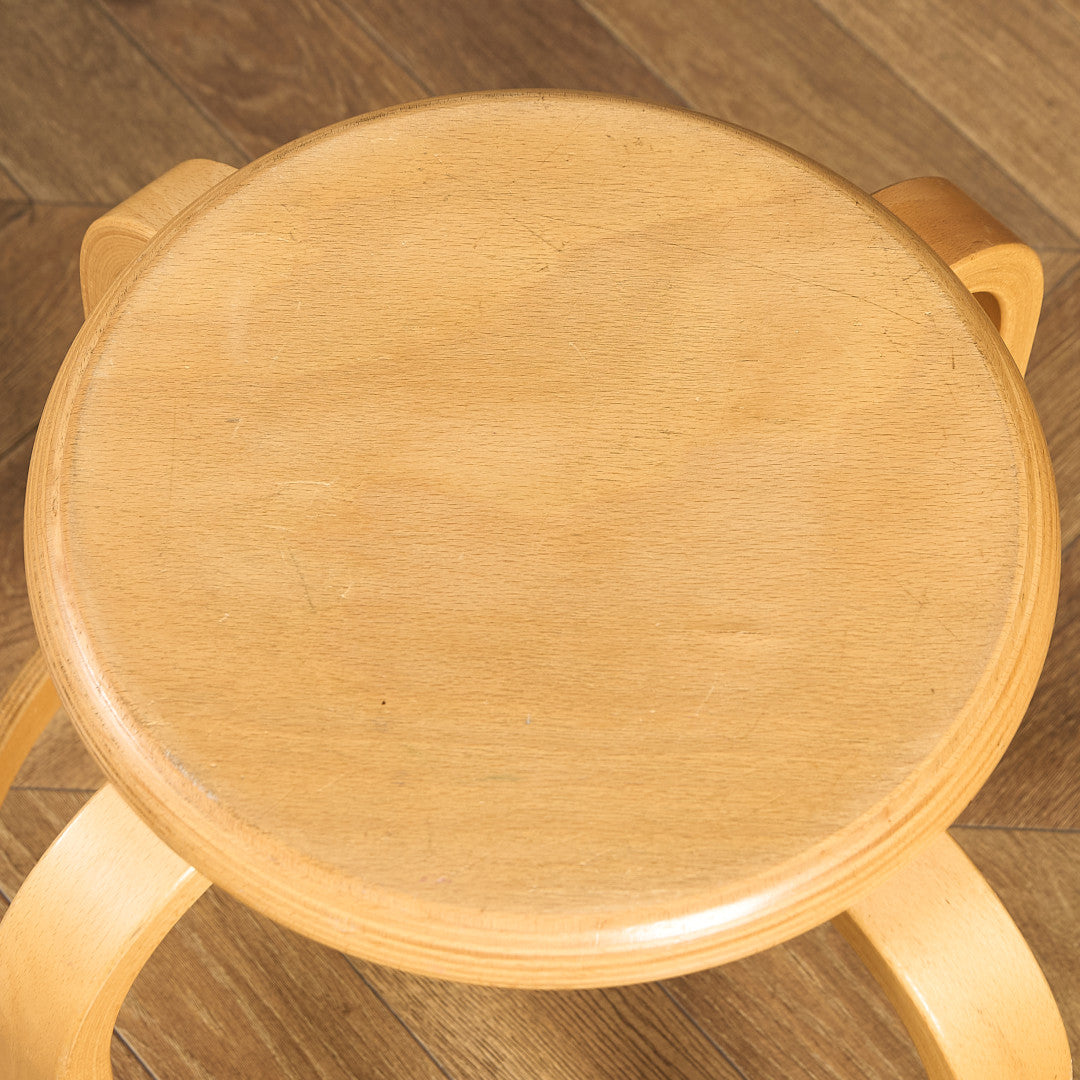 デンマーク LEIKA ヴィンテージ ベントウッド スツール