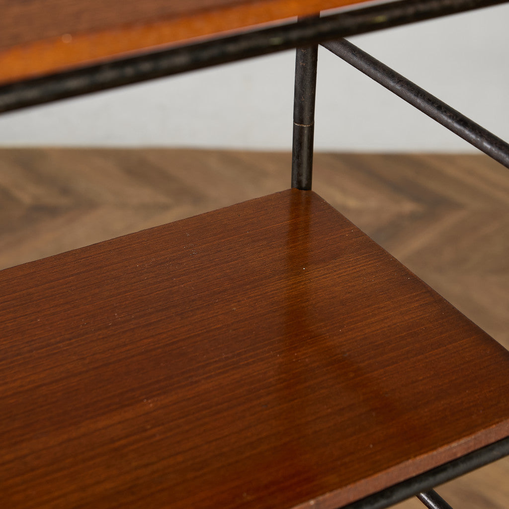 英国製 インダストリアル オープン シェルフ