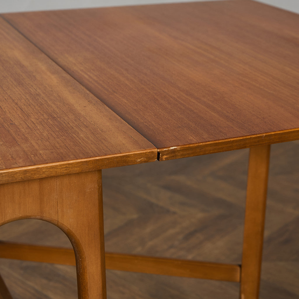 イギリス ヴィンテージ ドロップリーフ ゲートレッグテーブル