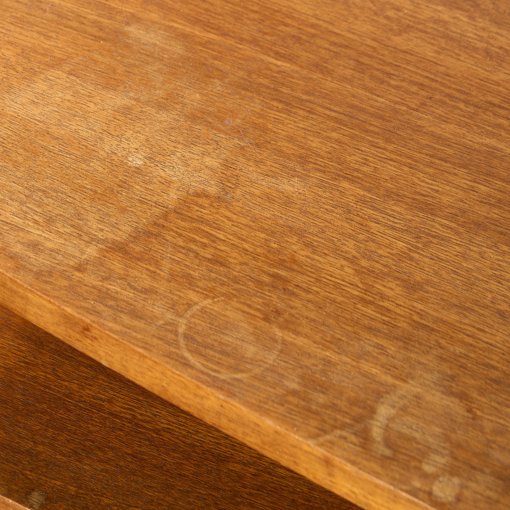 Quadrille ヴィンテージ デスク 両袖デスク