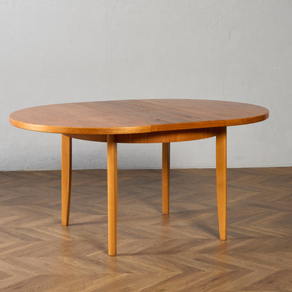 旧東ドイツ ヴィンテージ ラウンド ダイニングテーブル #95593