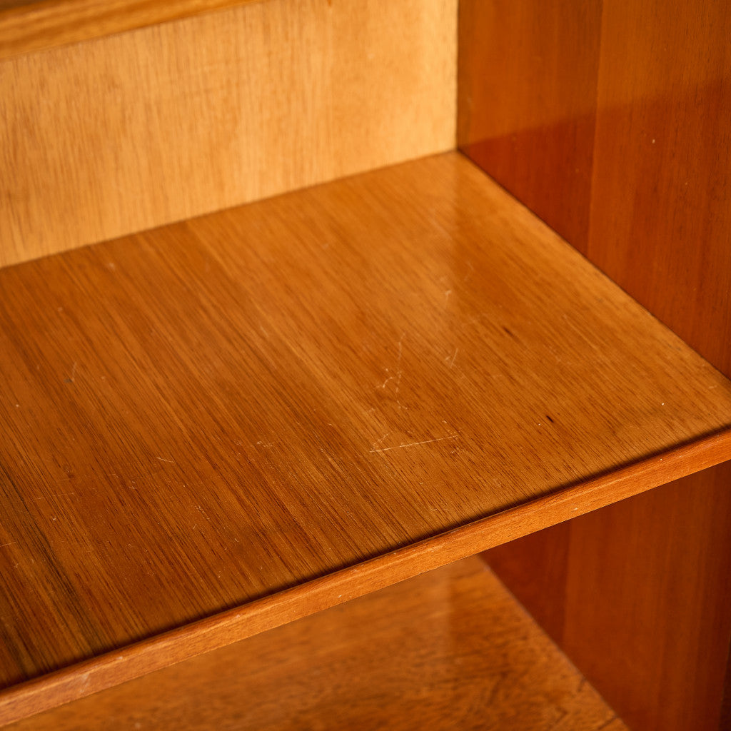 英国 クラシック ウォールナット ブックケース 食器棚