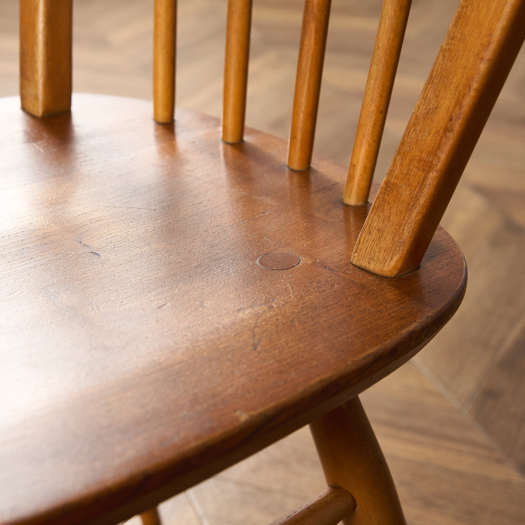 アーコール ERCOL ヴィンテージ 4本 スポーク フープバックチェア