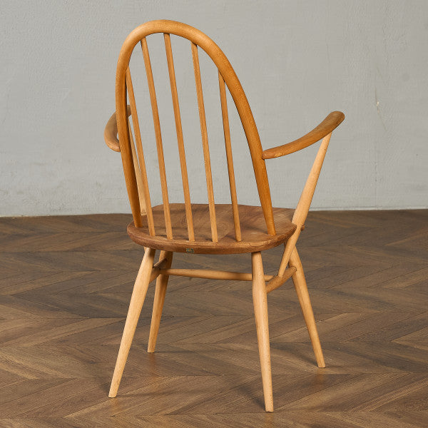 アーコール ERCOL ヴィンテージ クエーカー アームチェア ブルーラベル