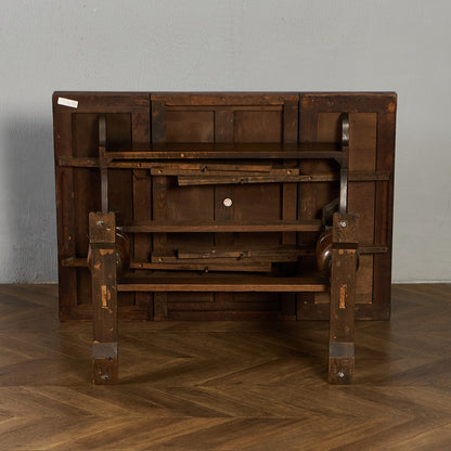 英国 クラシック ドローリーフ ダイニングテーブル